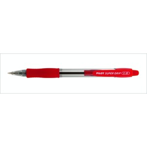 CANETA ESF. BPGP-10R-F 1.0MM SUPER GRIP PILOT
