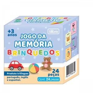 JOGO PEDAGOGICO MEMORIA 24 PÇS TILIBRA REF.348708