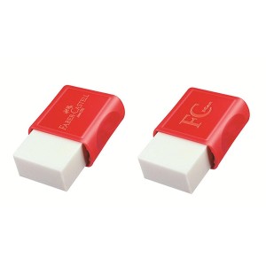 BORRACHA FABER CASTELL TK-PLAST BRANCA PEQUENA