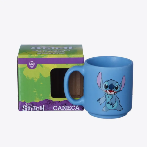 CANECA MINI 100ML STITCH CERAMICA