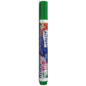 CANETA P/TECIDO ACRILPEN VERDE MUSGO REF.513