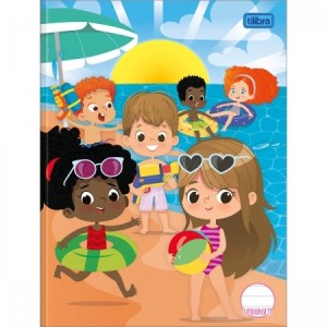 CADERNO LINGUAGEM BROCHURA 40FLS KIDS- REF-118796