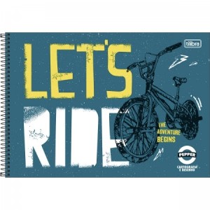 CADERNO CARTOGRAFIA 80FLS TILIBRA PEPPER FEM/MAS REF.233994