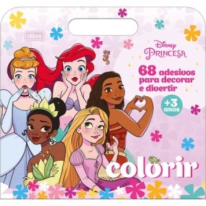 ÁLBUM PARA COLORIR MALETA PRINCESAS 8 FOLHAS REF.304590