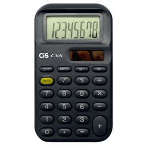 CALCULADORA CIS C-103 8 DIG. BOLSO