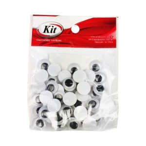 OLHO MOVEL PRETO 12MM C/50 - UN