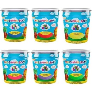 MASSA DE MODELAR 500G UTIGUTI SORTIDOS