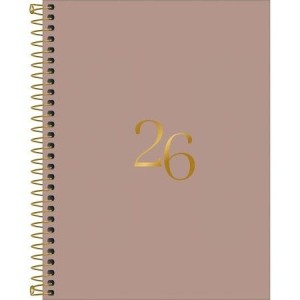 AGENDA TILIBRA 2026 EXECUTIVA ESPIRAL DIARIA 17,7 X 24 CM VANILLA REF.312215