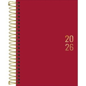 AGENDA TILIBRA 2026 EXECUTIVA ESPIRAL DIARIA 12,9 X 18,7 CM NAPOLI CORES REF.347779