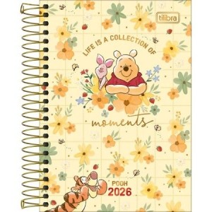 AGENDA TILIBRA 2026 ESPIRAL DIARIA 12,9 X 18,7 CM POOH 