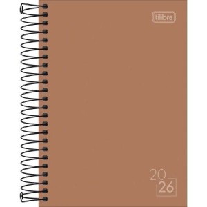 AGENDA TILIBRA 2026 ESPIRAL DIARIA 12,9 X 18,7 CM SPICE CORES 2026