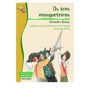 LIVRO OS TRÊS MOSQUETEIROS EDITORA SCIPIONE