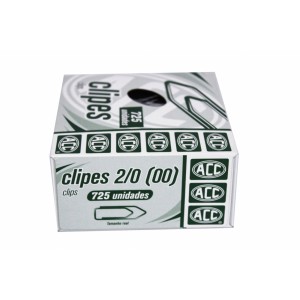 CLIPS 2/0 ACC C/500G (725 UN) GALVANIZADO