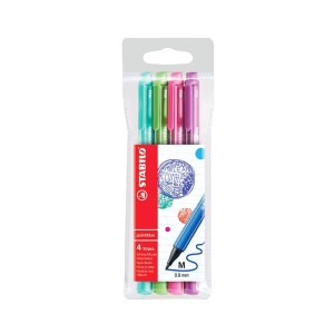 CANETA STABILO POINTMAX COLOR C/4 REF-488/401