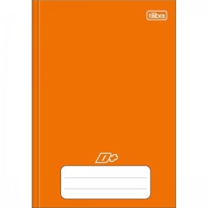 CAD. 1/4 BROCHURA 48FLS TILIBRA D+ LARANJA - REF 317381