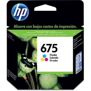CARTUCHO HP 675 COLOR 9ml CN691AL HP CX 1 UN