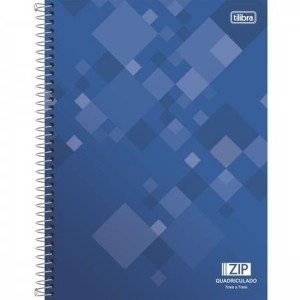 CADERNO UNV.ESP.CD  QUADRICULADO 96FLS  0,7 ZIP - REF-236055