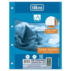 MONOBLOCO 96FLS A4 TILIBRA 200FLS - FOLHAS SOLTAS