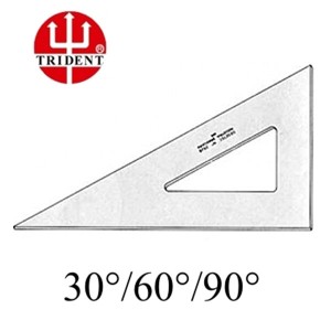 ESQUADRO 60° DESETEC TRIDENT 12CM REF.2612