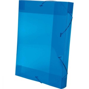 PASTA C/ELASTICO 4CM AZUL COD.0257.C - DELLO