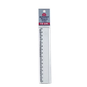REGUA 15CM ACRILICA ACRIMET REF.511 - UN