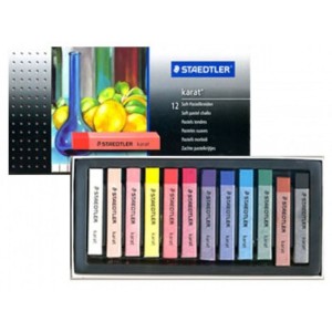 GIZ PASTEL SECO STAEDTLER KARAT C/12 CORES - REF 2430C12
