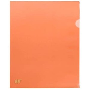 PASTA L YES A4 LARANJA - REF 8134