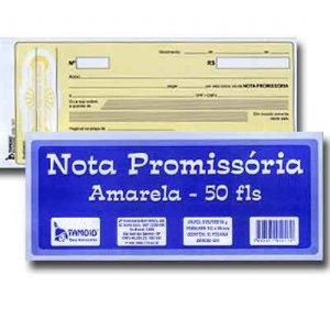 NOTA PROMISSÓRIA AMARELA 50FLS TAMOIO REF.1017 BL