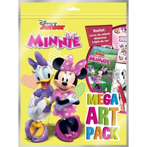 LIVRO INFANTIL - DISNEY MEGA ART PACK: MINNIE - 1ªED.(2019)