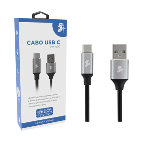 CABO USB TIPO C P/ USB 2.0 1,2 - REF MP-100C
