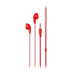 FONE DE OUVIDO MULTILASER PLAY SOM ESTEREO VERMELHO PH315