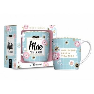 CANECA PORCELANA URBAN 360ML - MÃE VOCÊ É INCRÍVEL