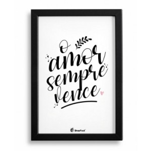 QUADRO COM MOLDURA 20X30 - MOD 1