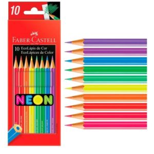 ECOLAPIS COR NEON C/10 CORES - REF 120410N