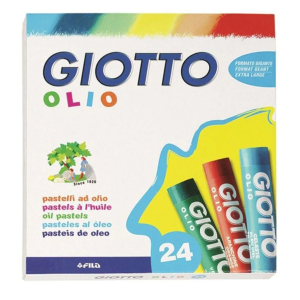 GIZ PASTEL OLEOSO C/24 CORES GIOTTO