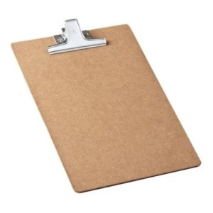 PRANCHETA MADEIRA PRESILHA METAL - REF-3017 SOUZA