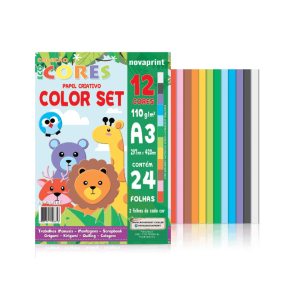 BLOCO CRIATIVO A3 21GRS ECOCORES C/42FLS - NOVAPRINT