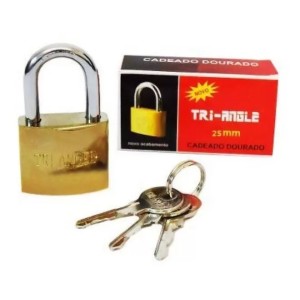 CADEADO 25MM TRIANGLE